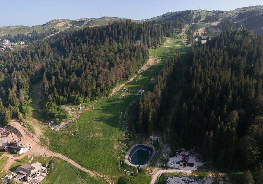 Jahorina olimpijski centar, staza