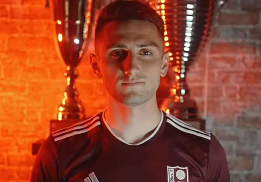 Mihael Mlinarić u dresu Sarajeva