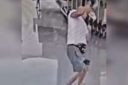 (UZNEMIRUJUĆI VIDEO) Bacio ga na pod SVOM SNAGOM, dječak U KOMI: Turista na aerodromu NAPAO DIJETE (2) iz Irana