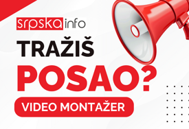 SRPSKAINFO i EuroBlic proširuju tim: Tražimo kreativnog video montažera