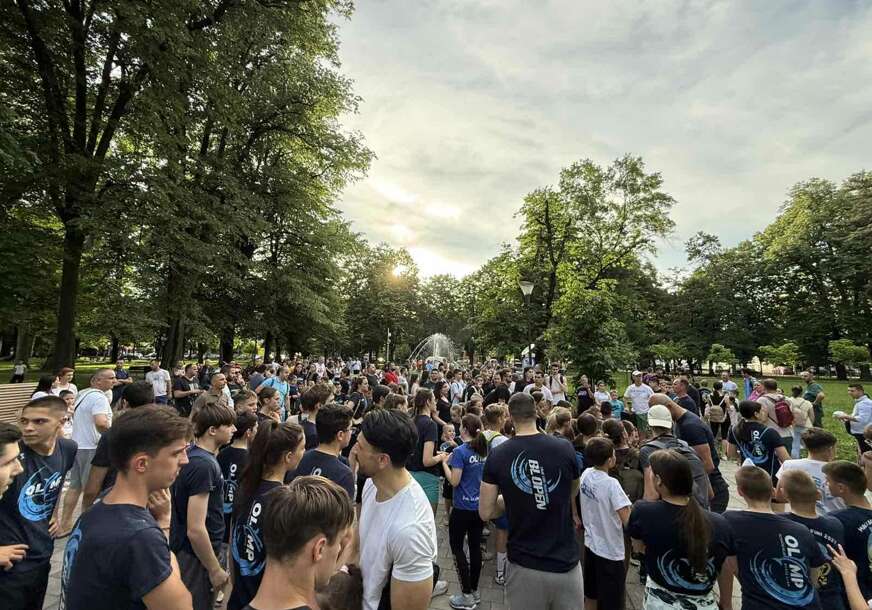 Plivači, park Mladen Stojanović