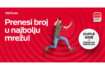 m:tel mreža za najbolju komunikaciju: Prenesi broj i uživaj - čekaju te duple gige i popust na pretplatu!