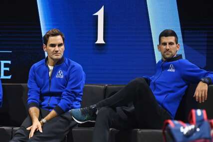Rodžer Federer i Novak Đoković