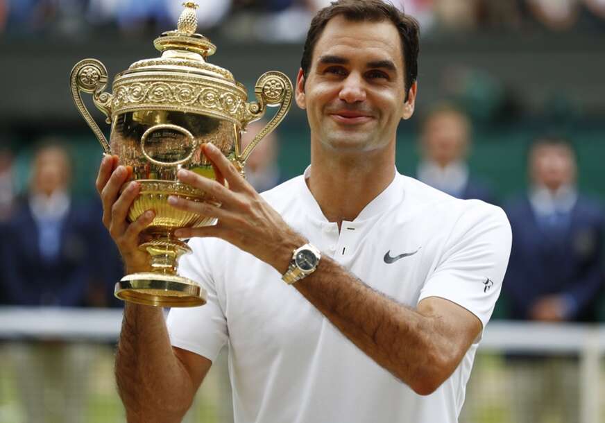 Rodžer Federer, pobjednik Vimbldona 2017. godine