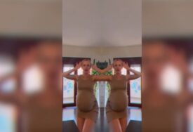 (VIDEO) NAJVESELIJA TRUDNICA Pjevačica (38) nosi blizance, a sada je zaigrala ispred kamere, i oduševila sve