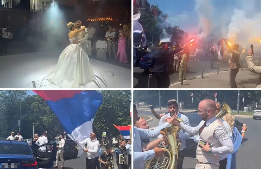 OŽENIO SE BIVŠI FUDBALER PARTIZANA Ova svadba će se dugo prepričavati, jedan detalj svima privukao pažnju