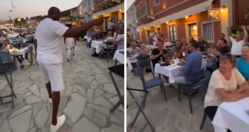 (VIDEO) Medžik Džonson naletio na Srbe: Nisu se suzdržali, izgovorili su ove riječi, on uzvratio osmijehom