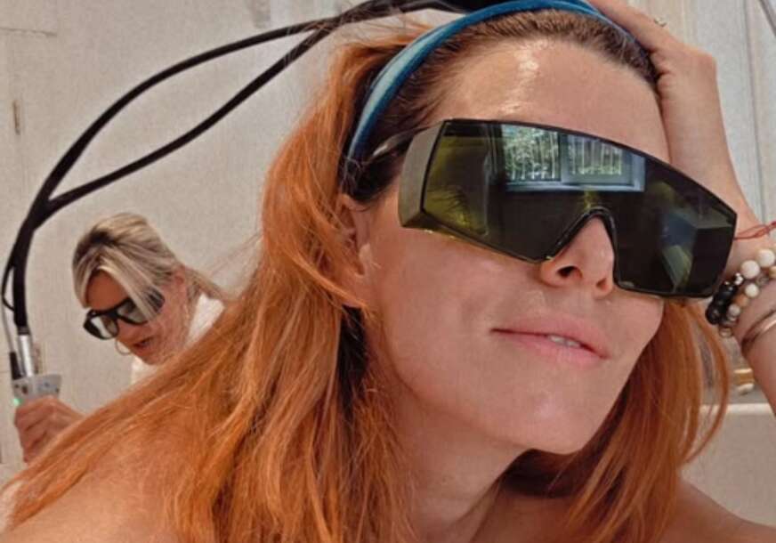 (FOTO) OVAKVU JE JOŠ NISTE VIDJELI Tamara Dragičević se opustila, pa umalo pokazala previše
