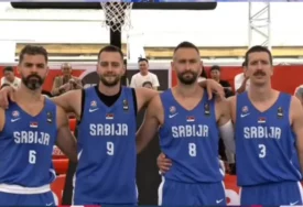 ODLIČNO OTVARANJE ORLOVA Basketaši Srbije na uspješan način započeli odbranu titule na Svjetskom prvenstvu