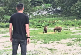 (VIDEO) JUNAČKI PODVIG Milan Vasić oči u oči sa medvjedima na Šar planini, glumac ne krije oduševljenje "Zar ovo nije prelijepo"