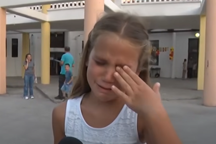 (VIDEO) Njene SUZE POSTALE VIRALNE prije 8 godina: Tina Milutinović je plakala na prvi dan škole, a ovako izgleda danas kad je MATURIRALA