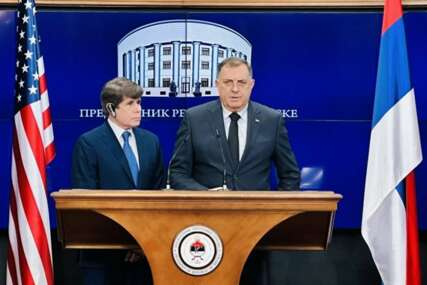 (VIDEO, FOTO) "Srpska je prijatelj SAD" Dodik nakon sastanka sa Blagojevićem poručio da Srbi podržavaju Trampa
