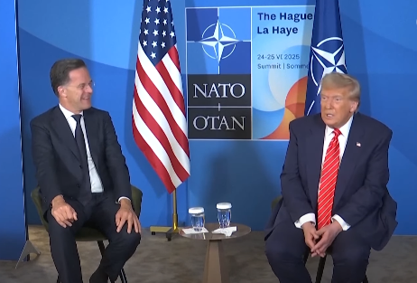 donald tramp i mark rute