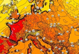 (MAPE) Evropa će da se prži na 43, KADA STIŽE PREDAH: Ovog datuma temperatura pada za 10 stepeni, ali prije toga ćemo "gorjeti”