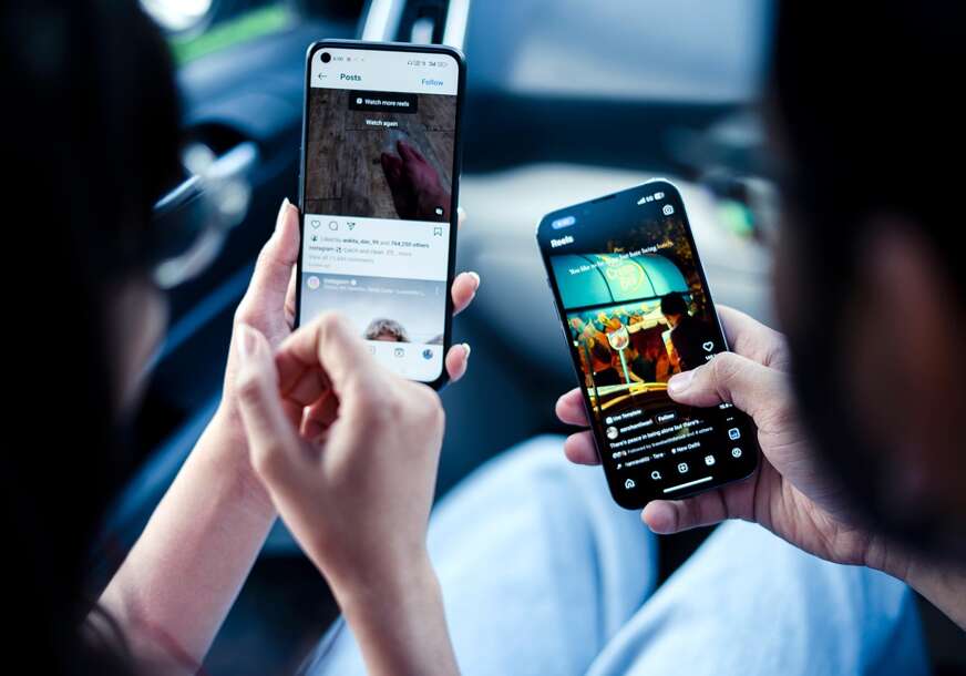 Instagram na telefonu