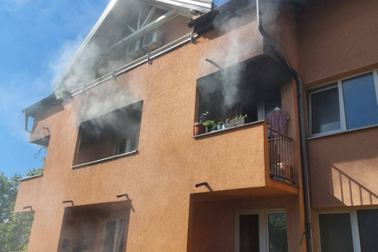 (FOTO) Buran dan za BANJALUČKE VATROGASCE: U jednom stanu izbio požar, a u drugom pčele napravile haos