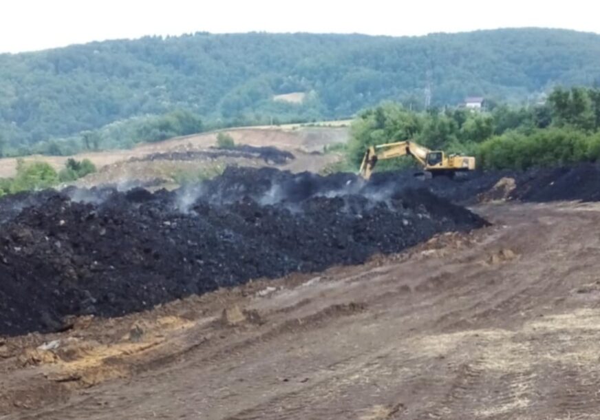 Gori lignit u Bukovoj kosi