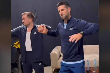 (VIDEO) NOLE PONOVO NASMIJAO FANOVE Srbin pokazao kako se priprema za Vimbldon, pa ZAIGRAO KOLO