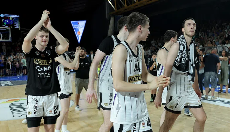 Poslije 11 godina TITULA PRVAKA: Partizan savladao Spartak, evo koja je prosječna starost tima