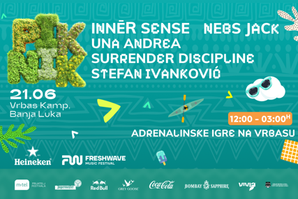 Ljeto u Banjaluci počinje uz "Piknik": Vrhunska muzika i adrenalin na Vrbasu