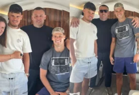 KERKEZI NAPRAVILI ŠOU DO LIVERPULA Novi fudbaler Redsa uz taktove Baje Malog Knindže stigao na potpis ugovora u privatnom avionu sa porodicom