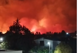 (VIDEO) OGROMNI VATRENI JEZICI PRIJETILI KUĆAMA Jezivi prizori velikog požara u Ljubuškom, vatrogasci se izborili sa stihijom