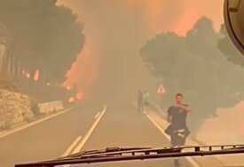 (VIDEO, FOTO) JEZIV PRIZOR Splitski vatrogasci objavili snimak iz epicentra požara