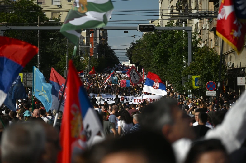 Protest studenata na vidovdan