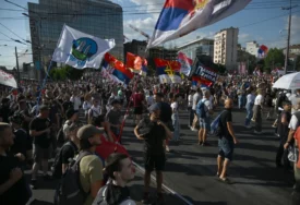 Veliki broj građana i dalje prisutan: Završen program studenata ispred Narodne skupštine