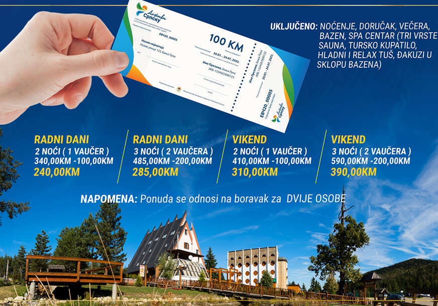 vaučer , doživi srpsku 