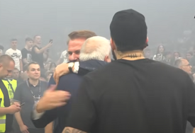 (VIDEO) Ovako nešto dugo nismo vidjeli: Zagrljaj Željka Obradovića i Ostoje Mijailovića su svi uočili