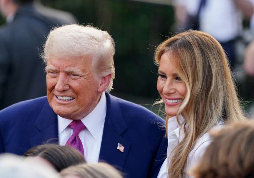 Donald Tramp i Melanija Tramp