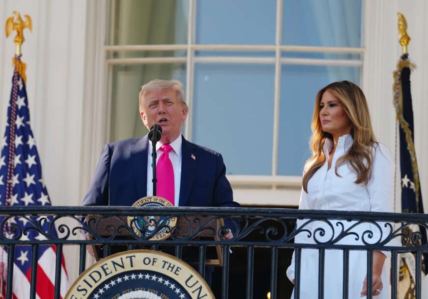 Donald Tramp i Melanija Tramp