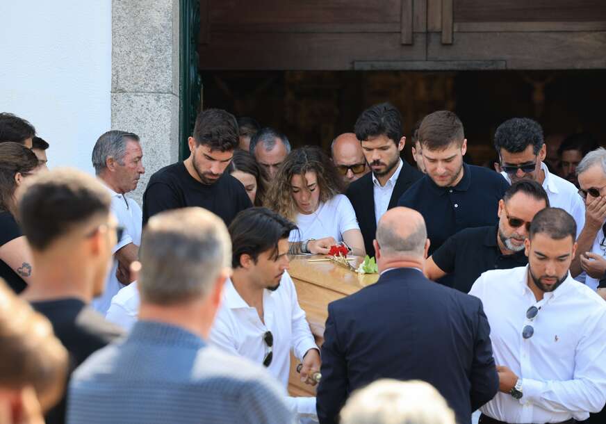 Diogo Žota, sahrana