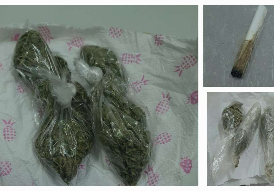 Hapšenje u Kozarcu: Oduzeta marihuana i džoint