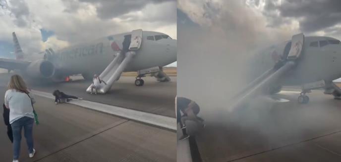 Zapalio se avion u Denveru