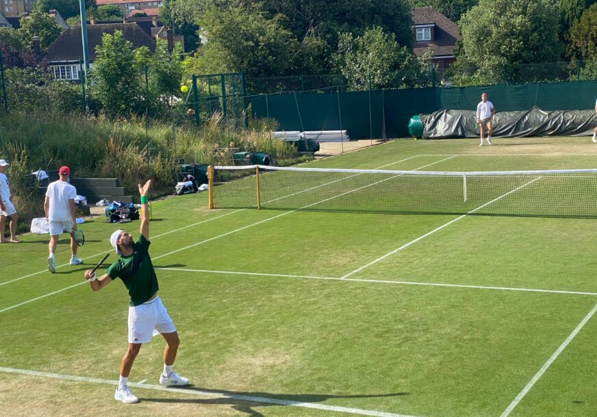 Novak Đoković, trening