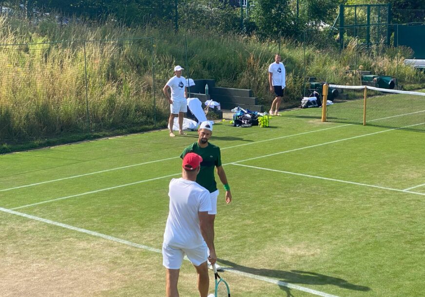 Novak Đoković, trening