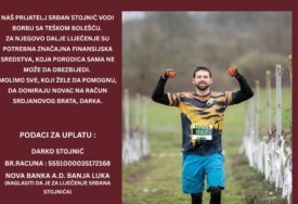 "Korak za život, podrška za borbu" Planinari i građani u HUMANITARNOJ ŠETNJI ZA SRĐANA pred kojim je dug put liječenja