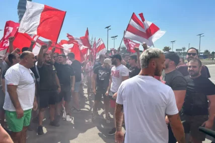 Marko Arnautović dočekan na beogradskom aerodromu