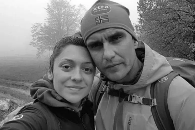Bobana Veličković i suprug