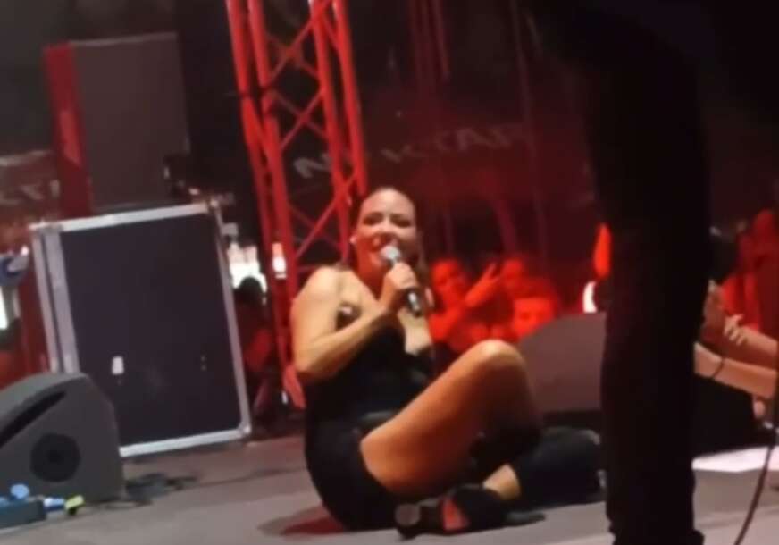 Ana Nikolić na nastupu