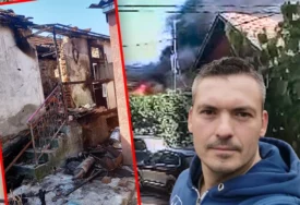 (VIDEO) KUĆU RAZNIJELA PLINSKA BOCA Evo kako je došlo do stravičnog požara u kojem je stradao Dejan (43)  