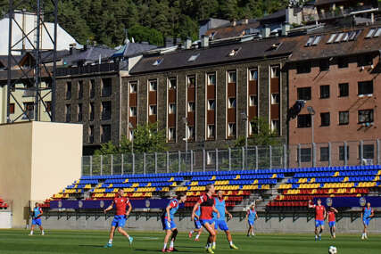 trening fudbalera Borca u Andori