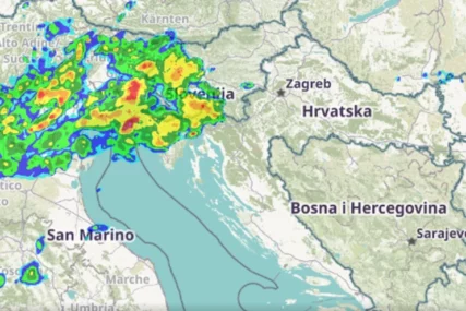 Oluja juri ka Hrvatskoj
