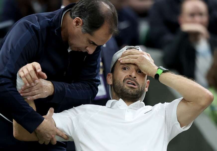 Grigor Dimitrov povrijedio ruku