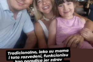 Jovana Jeremić sa bivšim mužem