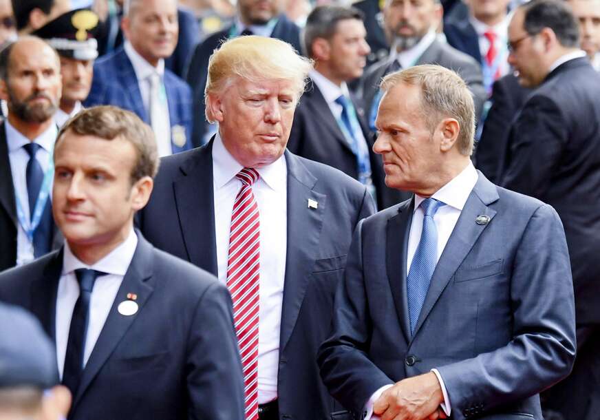Donald Tramp EU lideri