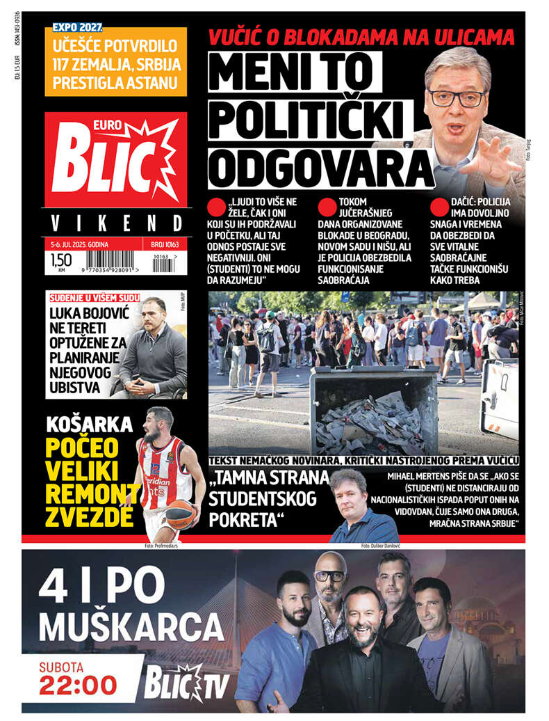 blic naslovna