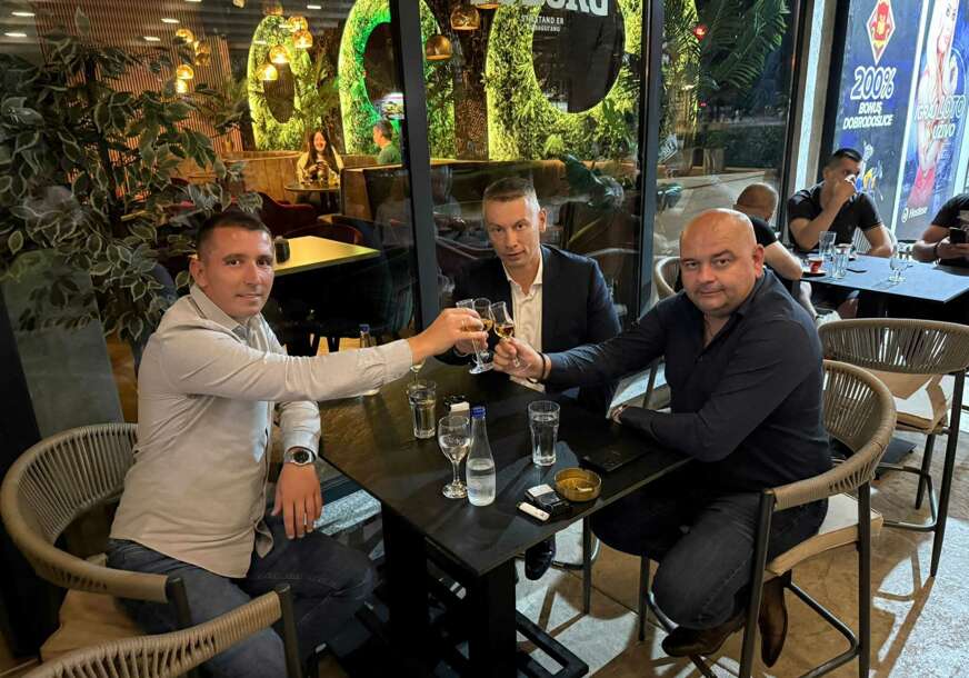 Nenad Nešić, Siniša Mandić i Srđan Vujović